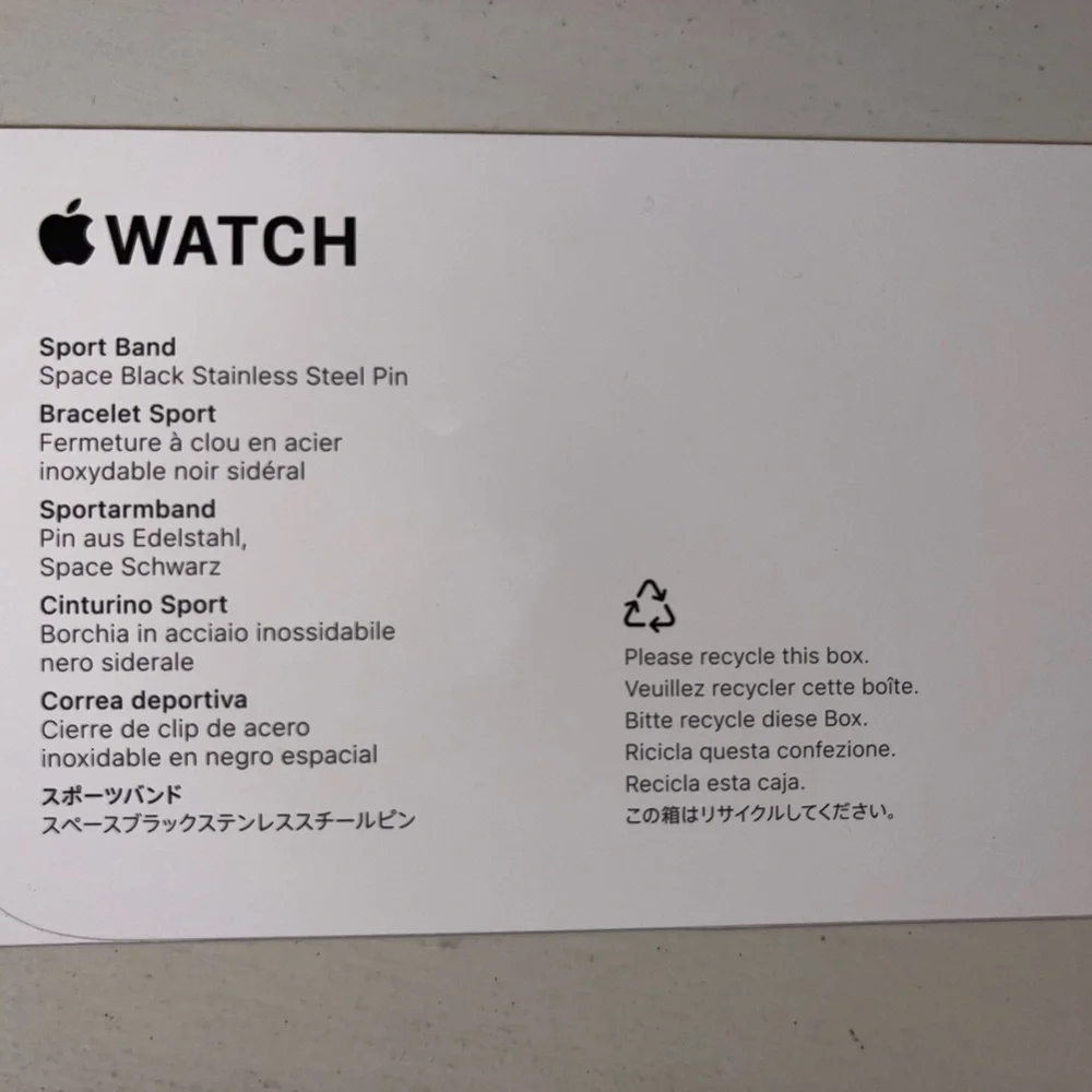 42 mm sport Apple Watch band